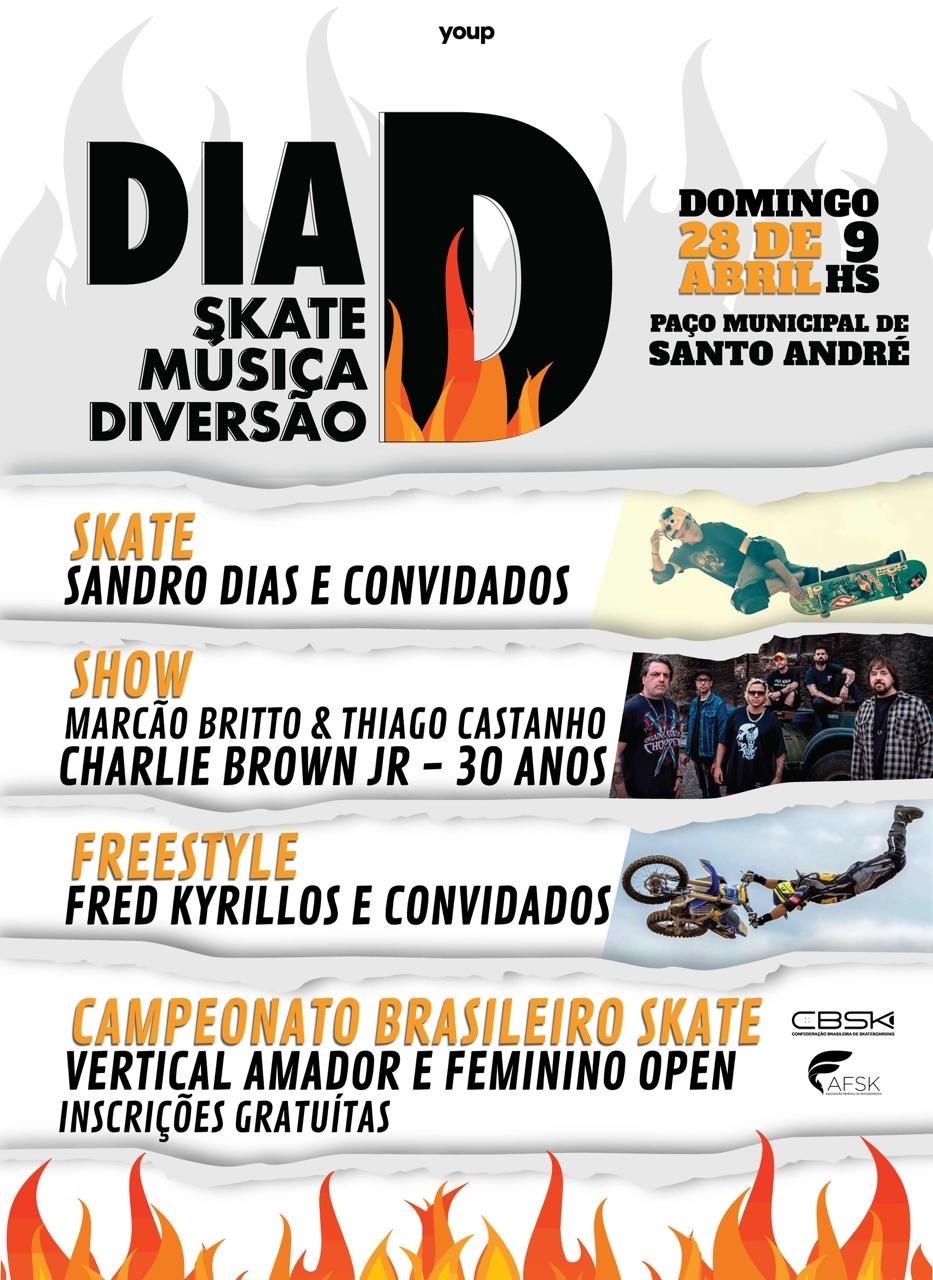 Santo André (SP) recebe Dia D, evento de Vertical apresentado por Sandro Dias