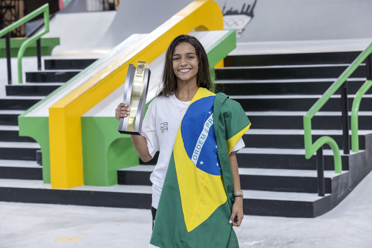 Rayssa Leal é campeã do Olympic Qualifier Series em dia histórico com sete brasileiros nas finais