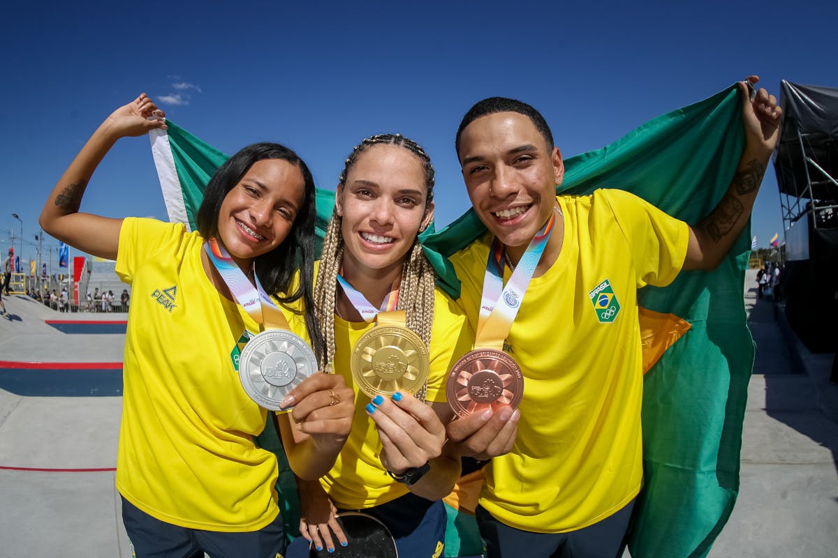 Skate brasileiro estreia em 1º dia de Jogos Sul-Americanos de Assunção  - Folha PE