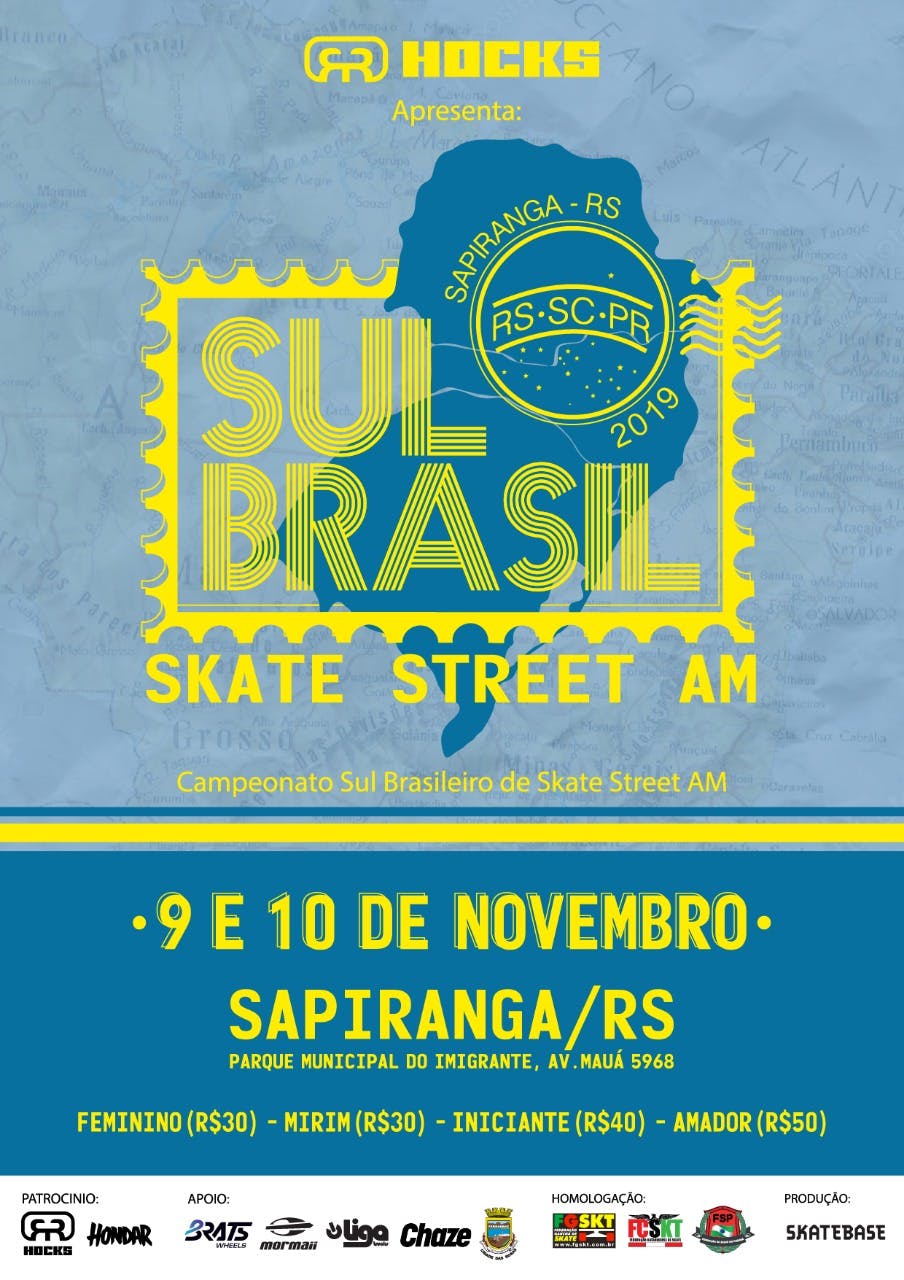 Sapiranga (RS) recebe seletiva da região Sul classificatória para Brasileiro de Street Amador